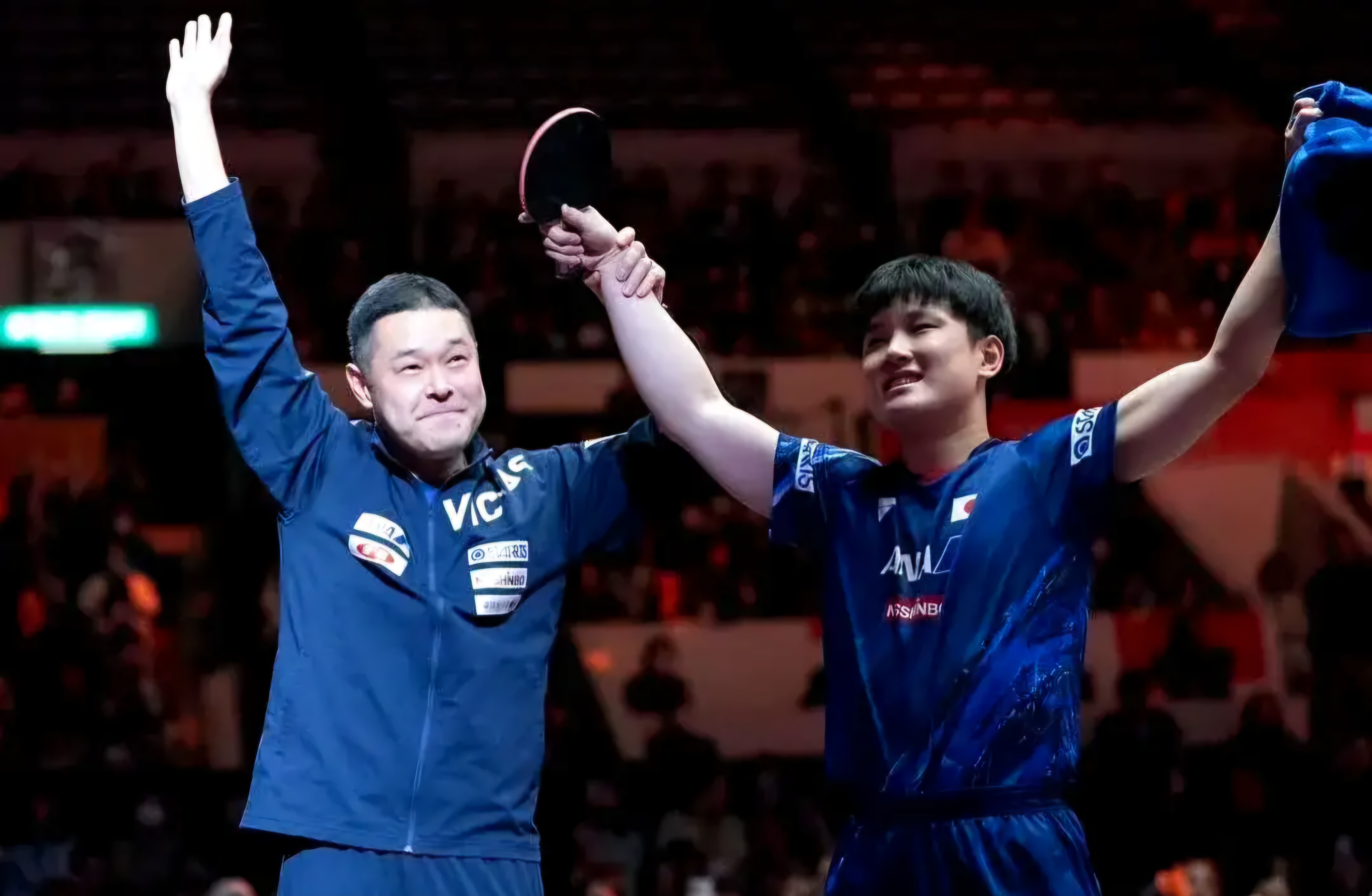 爱游戏APP-日本队完胜法国队，张本智和统治全场